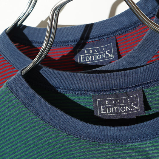 basic EDITIONS Pin Striped S/S Tee