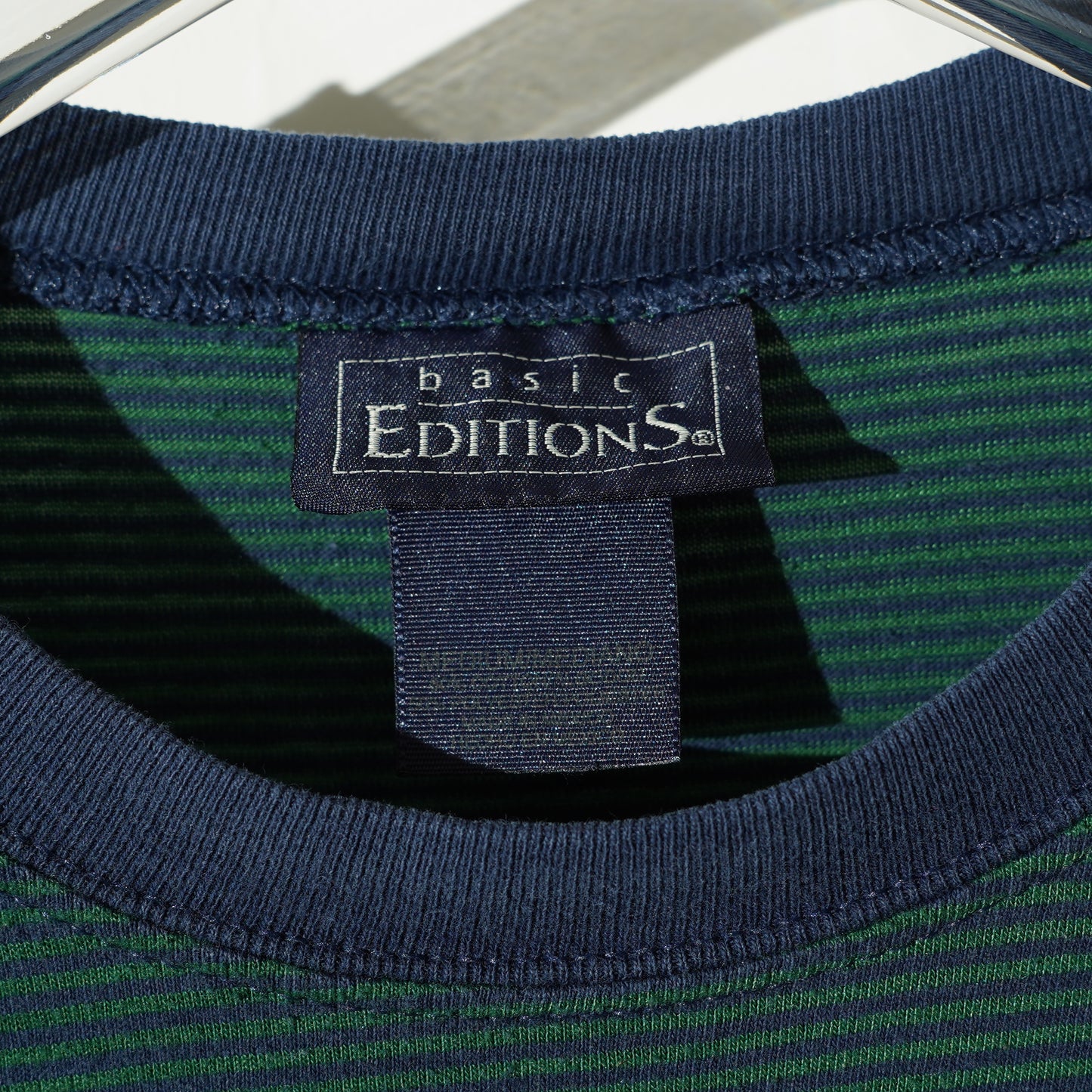 basic EDITIONS Pin Striped S/S Tee