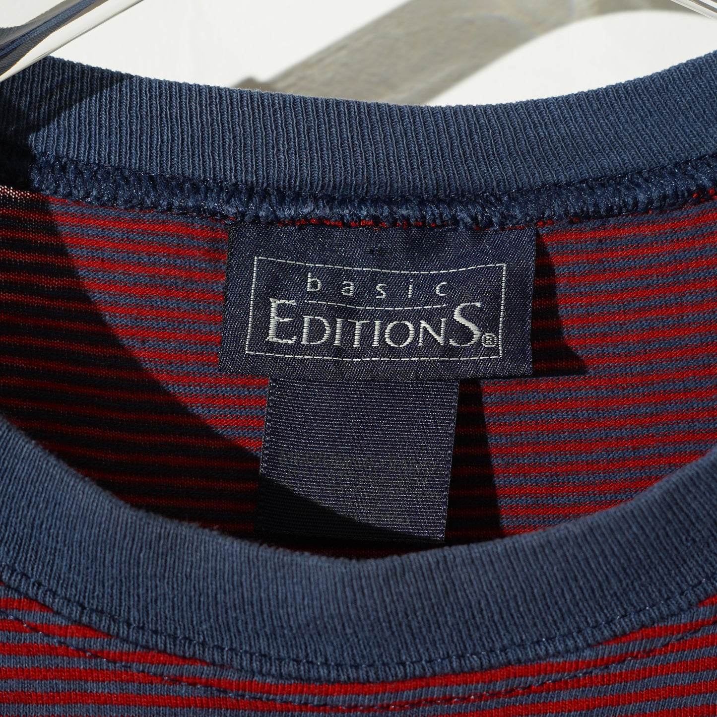 basic EDITIONS Pin Striped S/S Tee