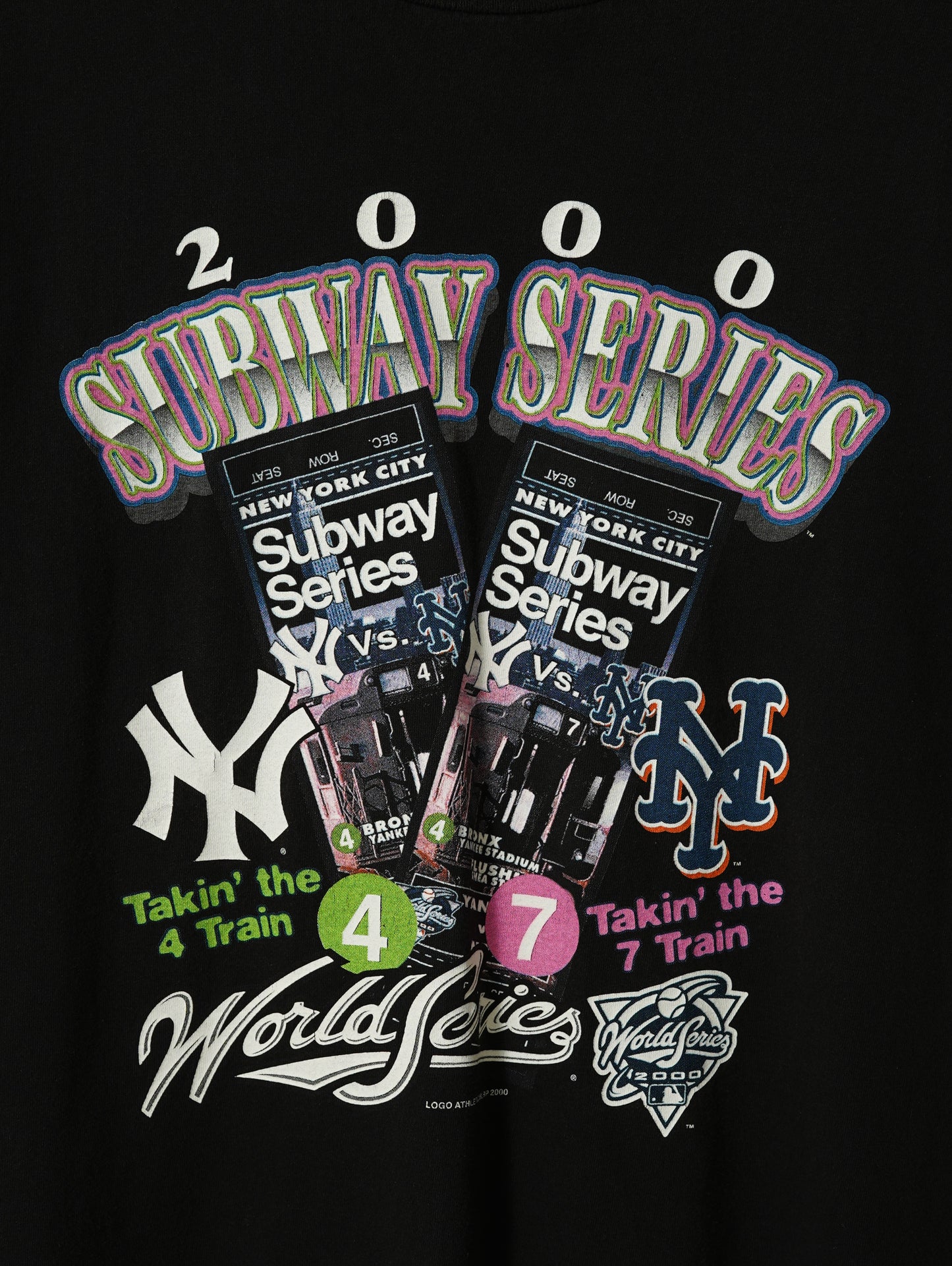 Subway Series 2000 S/S Tee - Black