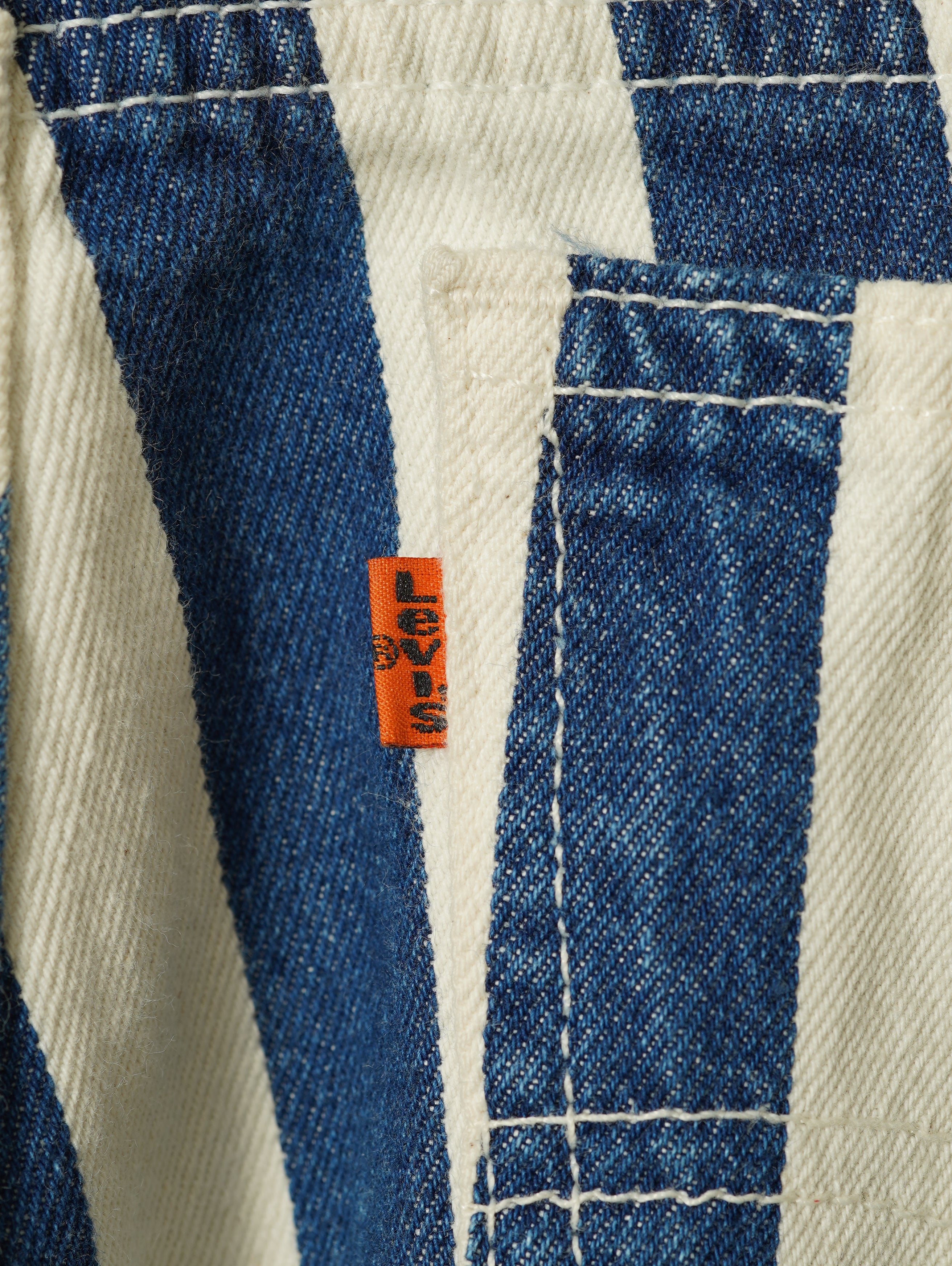 Levi's 550 Striped Denim Shorts – SLON STORE