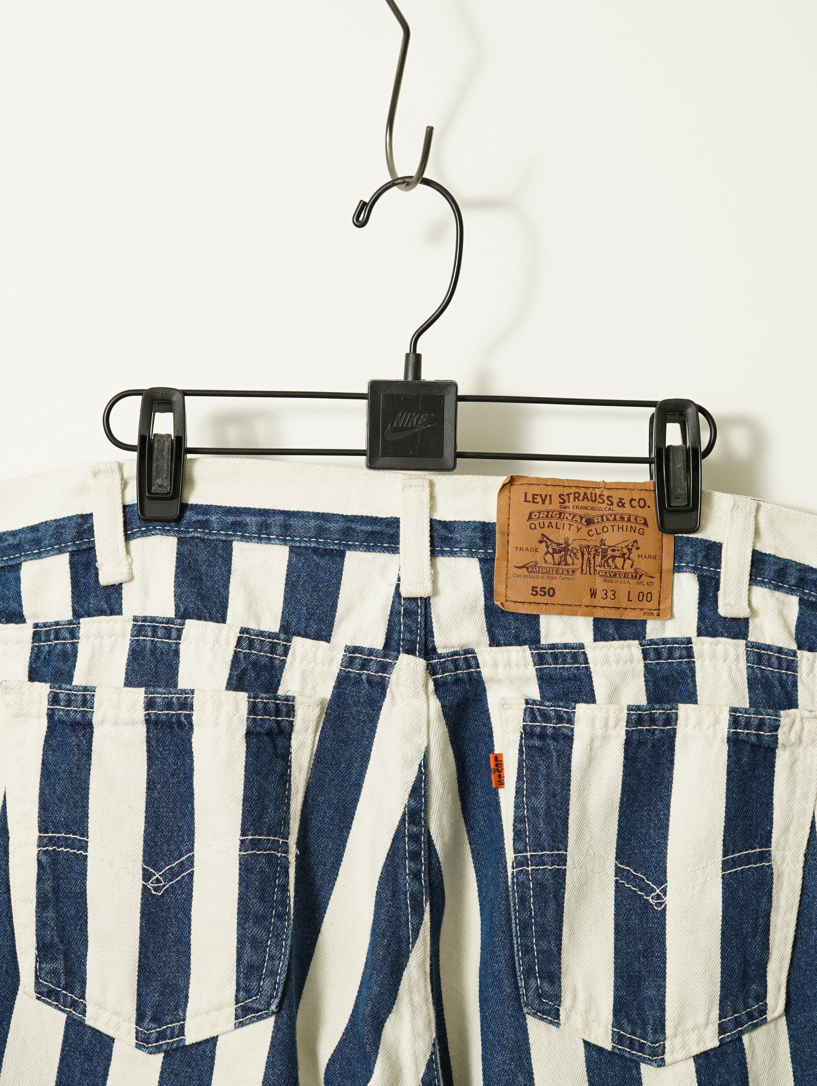 希少!! 〜90s Levi's 550 Striped Shorts W32 希少!! 〜90s Levi's 550 Striped Shorts W32 【公式通販】