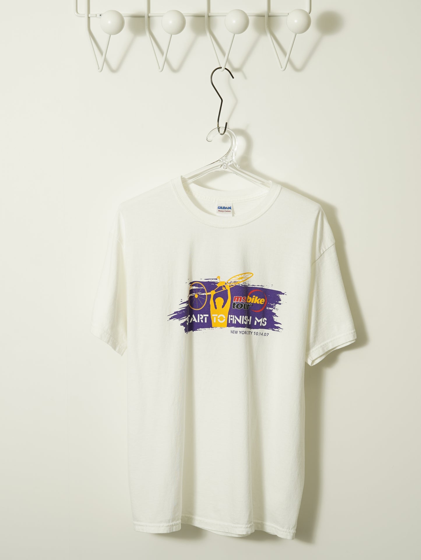 MS Bike Tour NYC 2007 S/S Tee