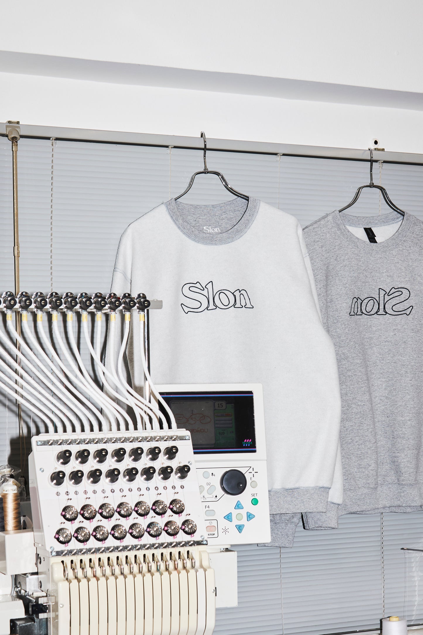 Slon Reversible Crewneck - Grey