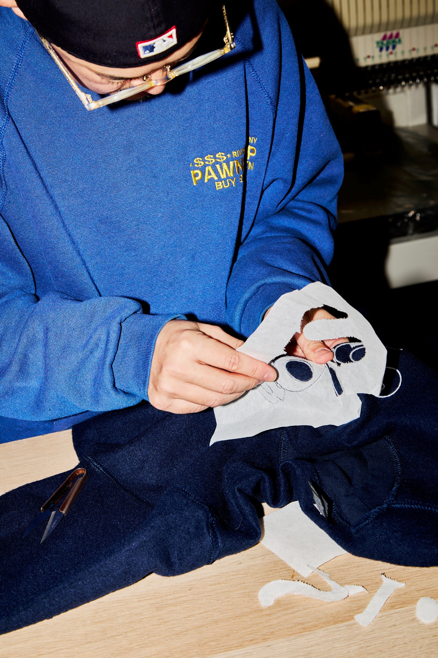 Slon Reversible Crewneck - Navy