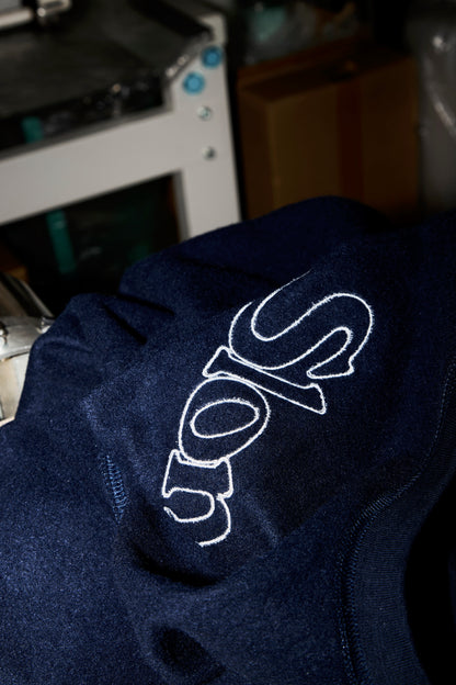 Slon Reversible Crewneck - Navy
