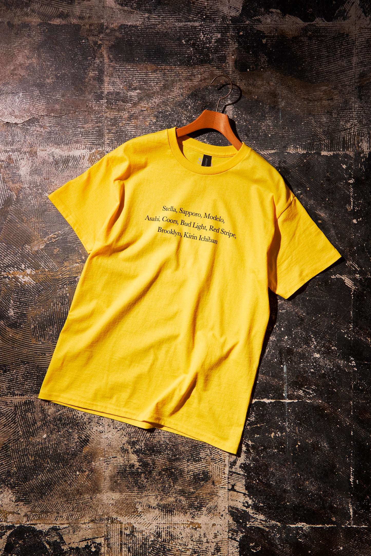 Slon "Beer of Choice" S/S Tee - Daisy Yellow