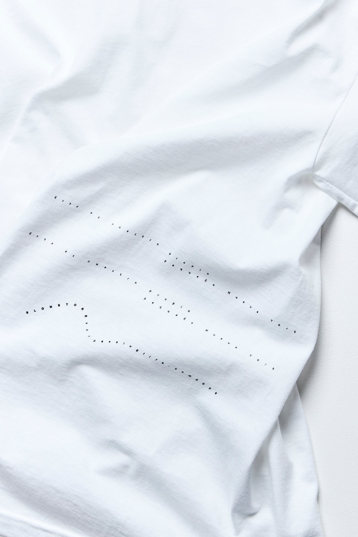 Slon "This is our own little New York" S/S Tee - White