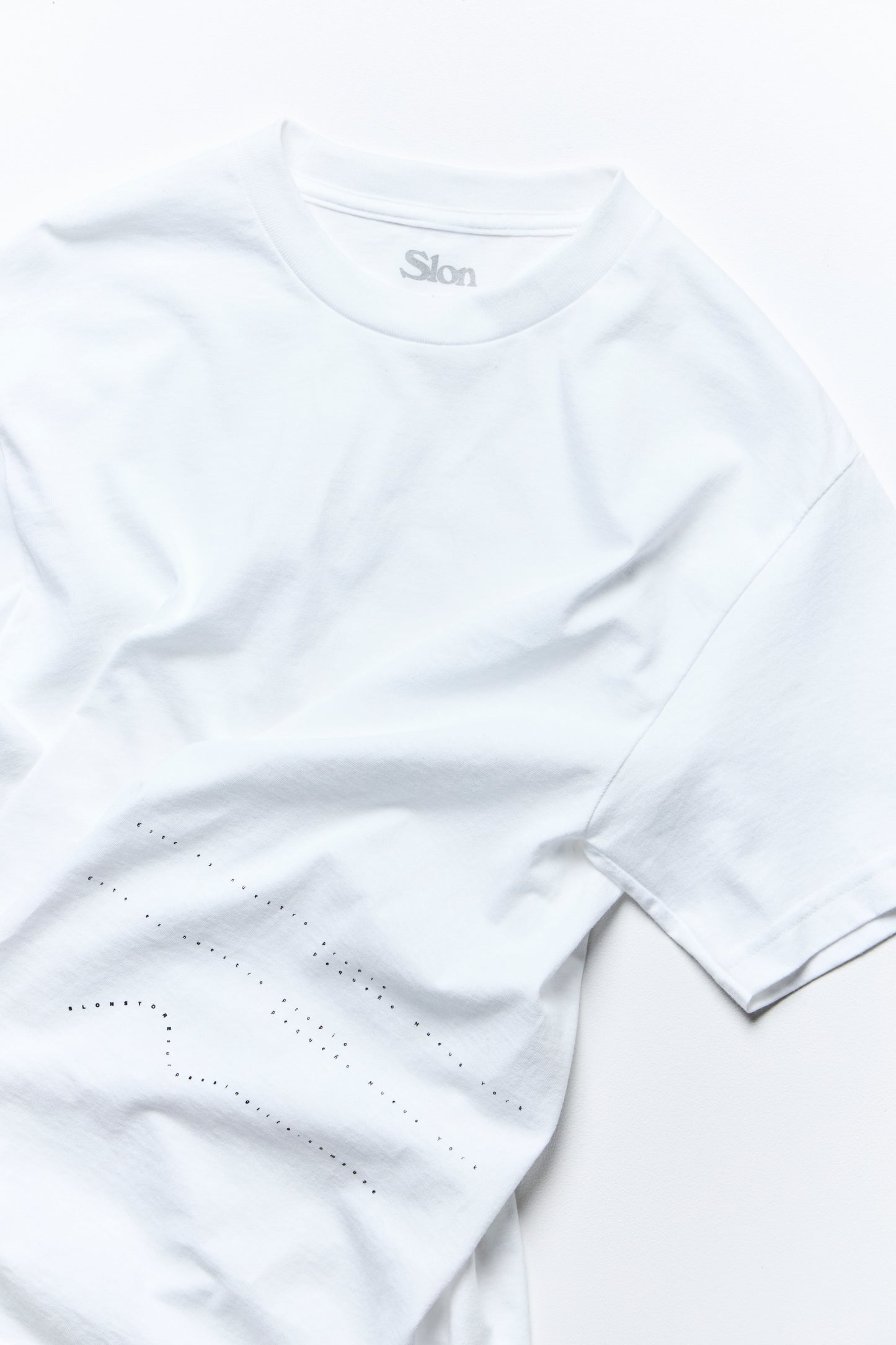 Slon "This is our own little New York" S/S Tee - White