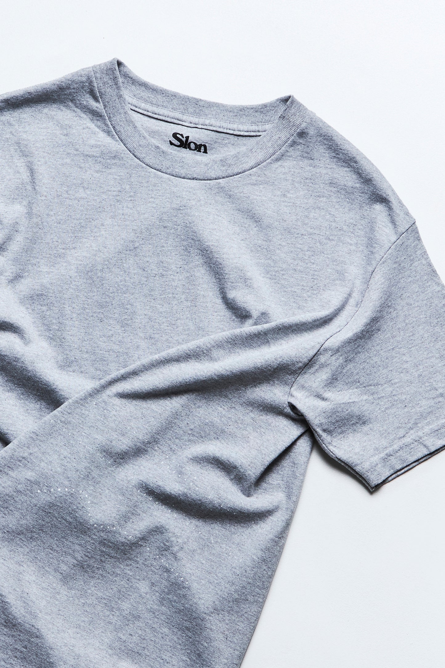 Slon "This is our own little New York" S/S Tee - Heather Grey