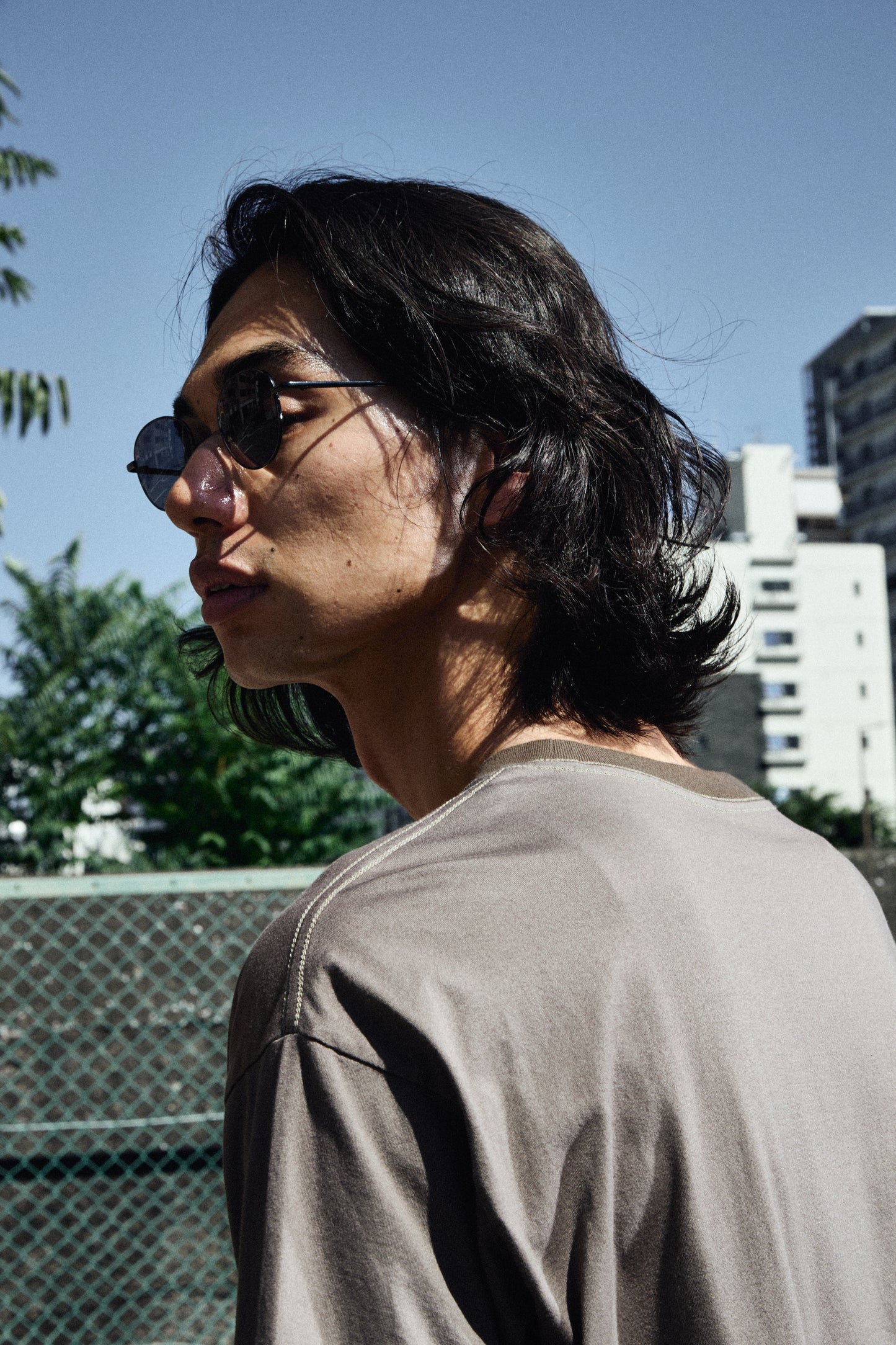 Slon Basic & Comfort S/S Tee - Sepia