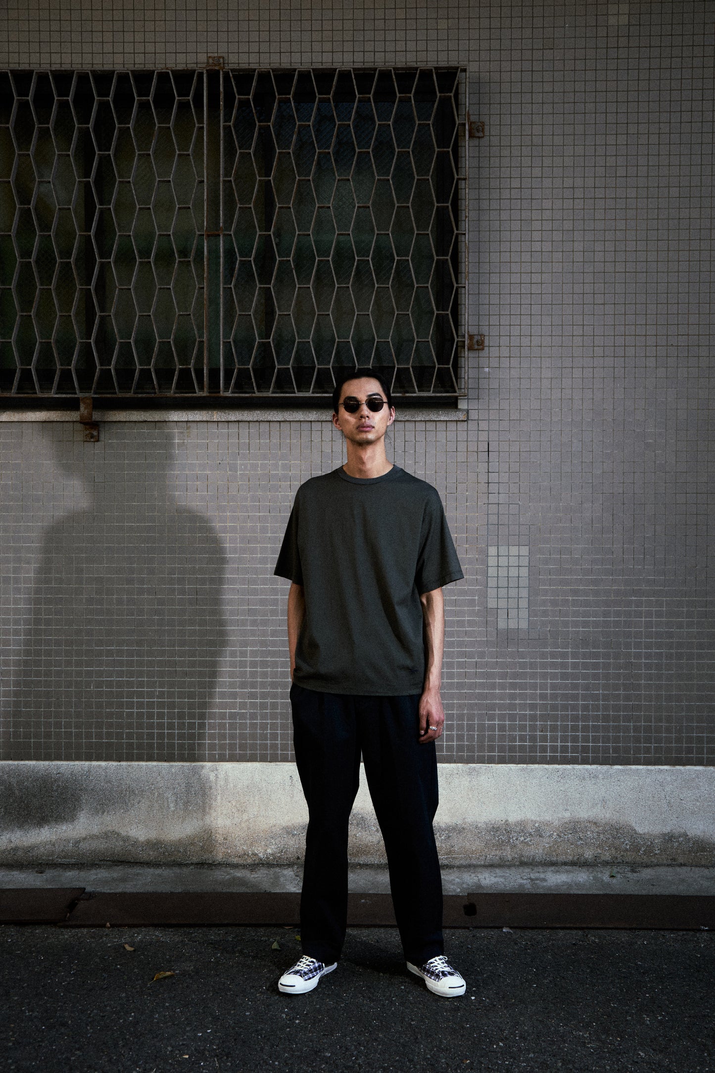 Slon Basic & Comfort S/S Tee - Grey Moss