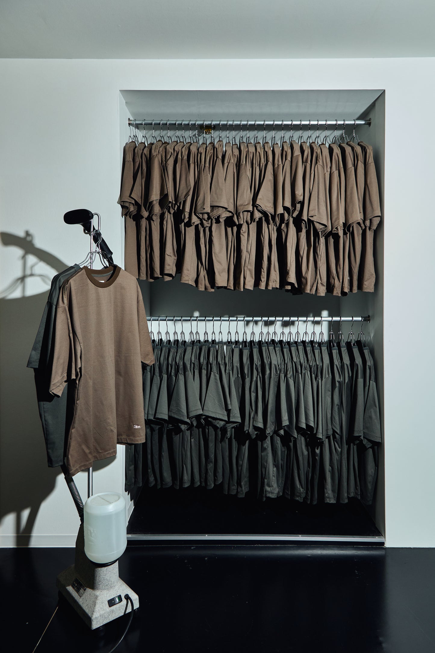 Slon Basic & Comfort S/S Tee - Sepia