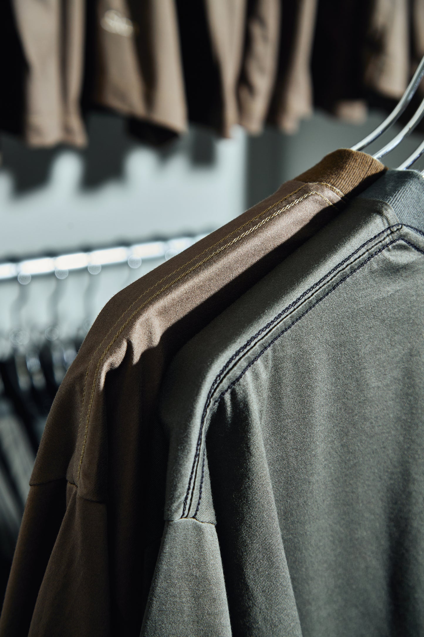 Slon Basic & Comfort S/S Tee - Sepia
