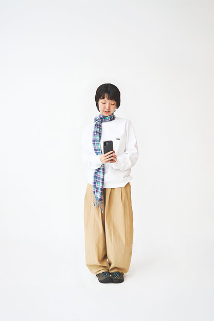 Slon FRUIT Raglan Sweat - White