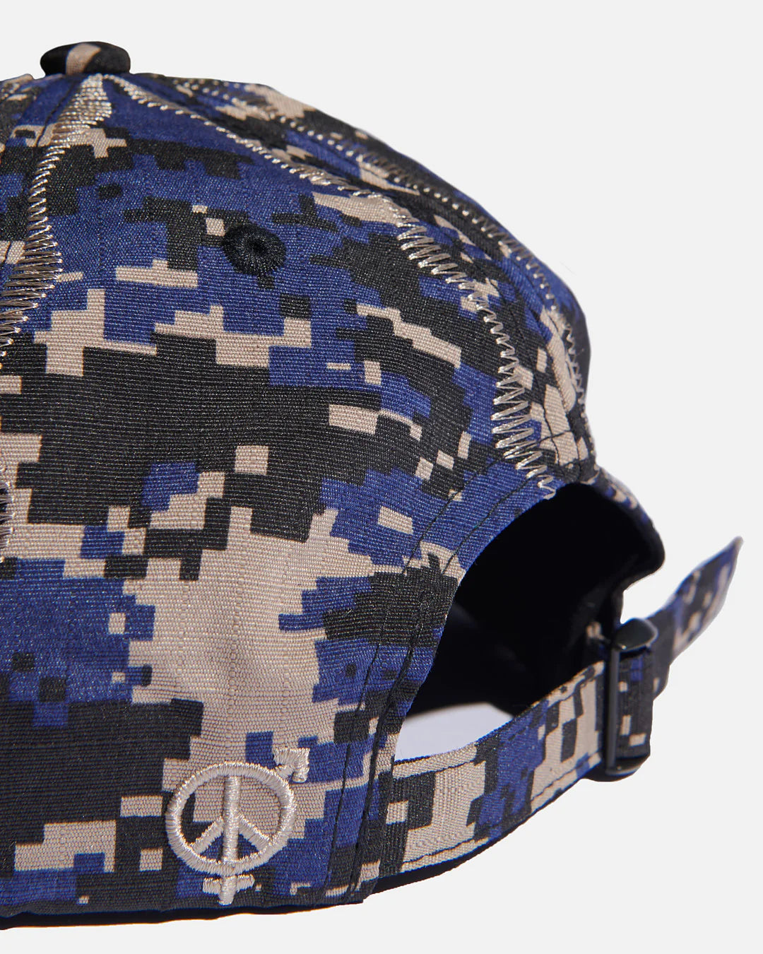 Sexhippies Welder's Stitch Hat "Blue Digital Camo"