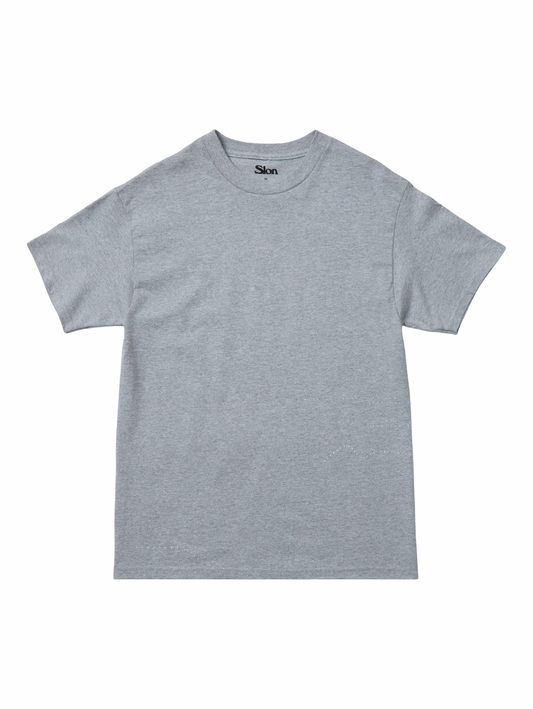Slon "This is our own little New York" S/S Tee - Heather Grey