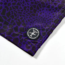 Load image into Gallery viewer, Alltimers RAFFE CAMO SHORTS &quot;Purple&quot;
