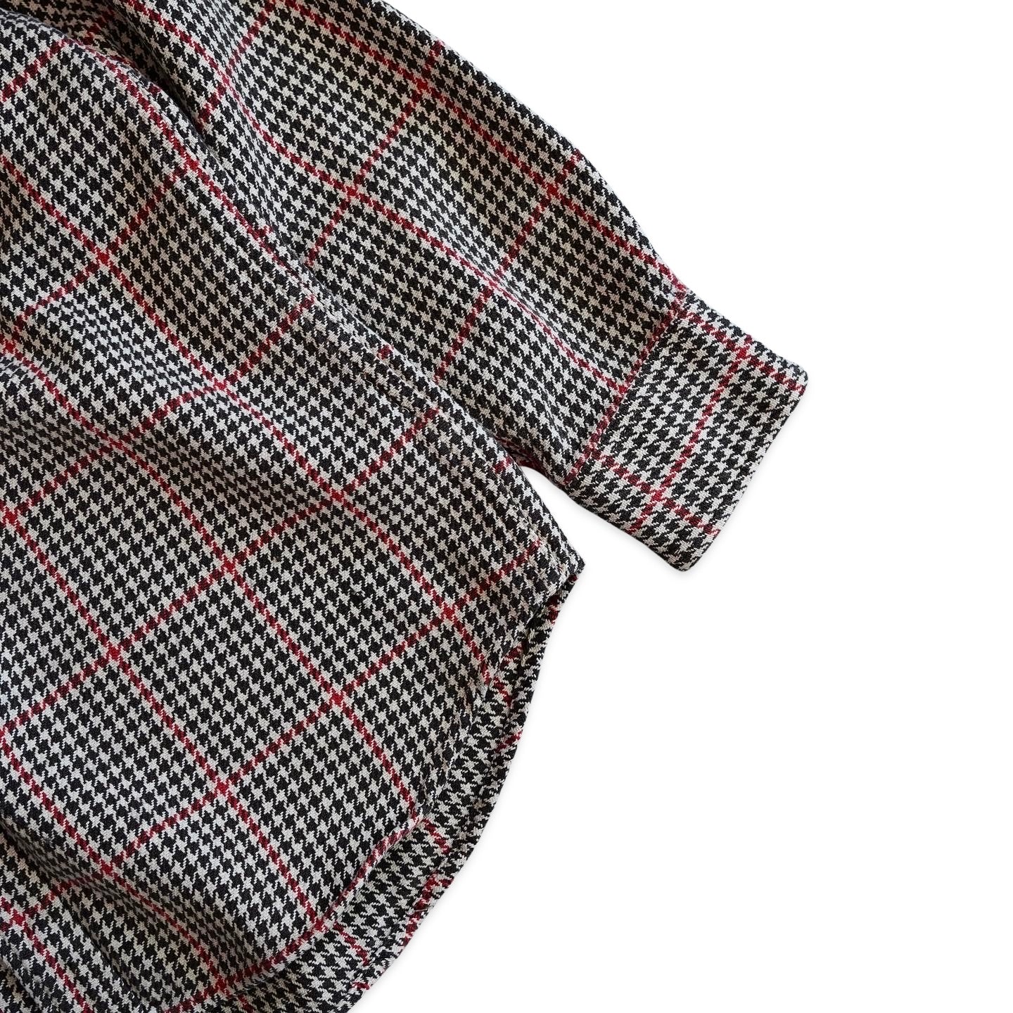 J.Crew Heavy Cotton Houndstooth Woven Shirt