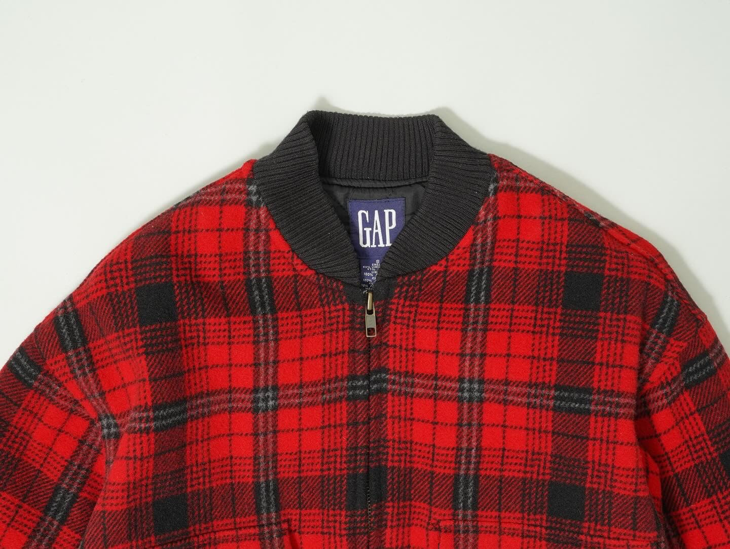 GAP Plaid Wool Jacket