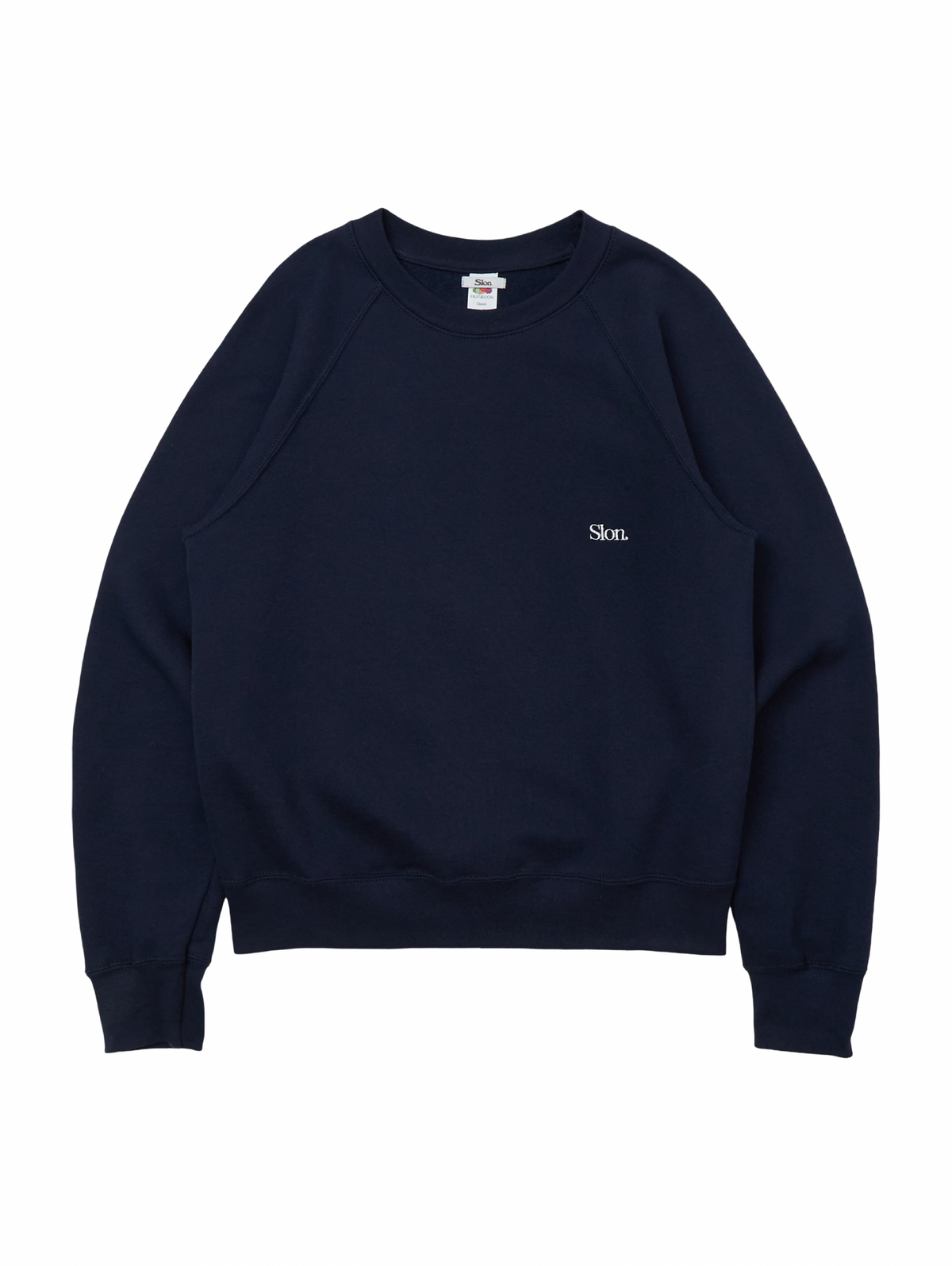 Slon FRUIT Raglan Sweat - Deep Navy