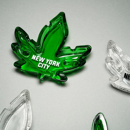 New York Weed Glass Ashtray