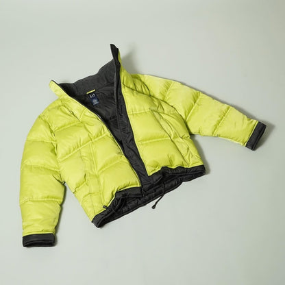 GAP Neon Yellow Green Down Jacket