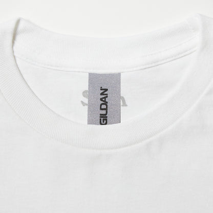 SLON Tech Logo L/S Tee "White/Black”