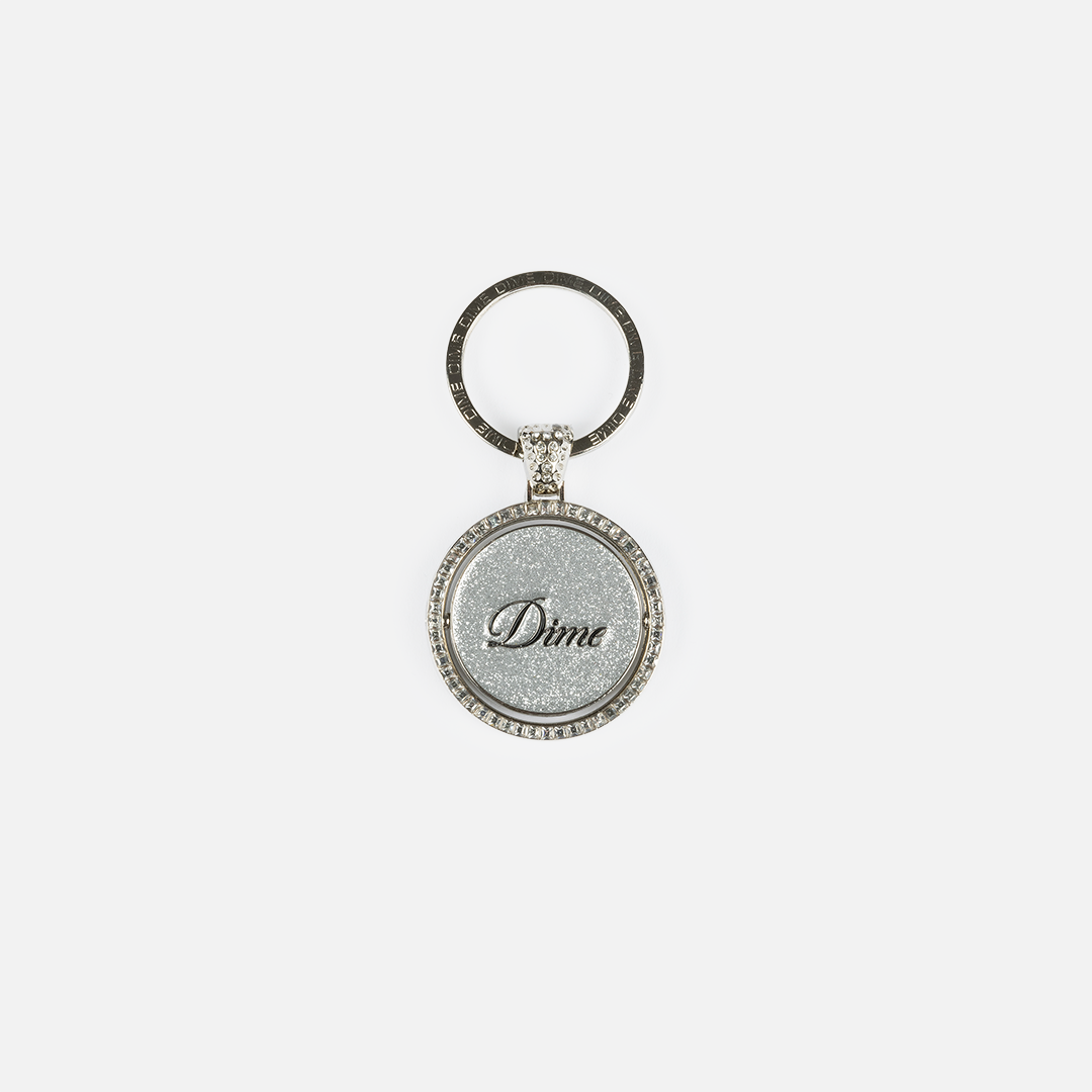 Dime Iced Out Keychain