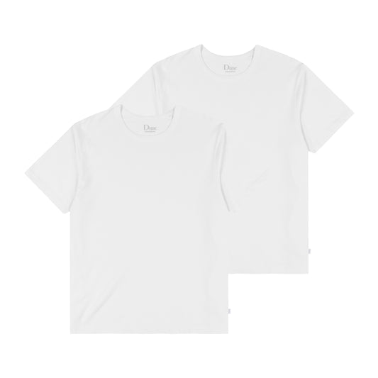 Dime DIME 2 PACK T-SHIRTS - White