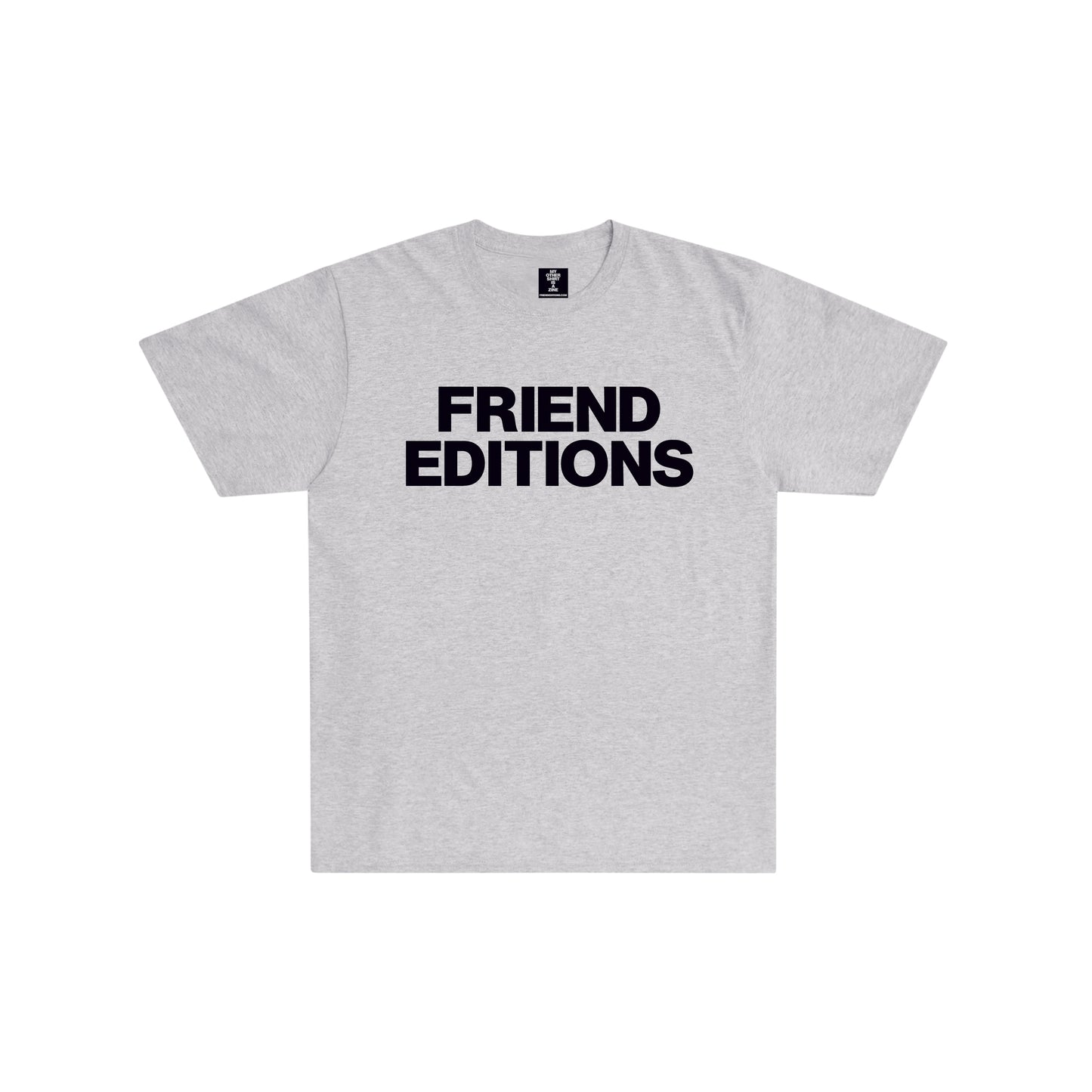 FRIEND EDITIONS Monogram Short Sleeve T-Shirt "Sport Grey"