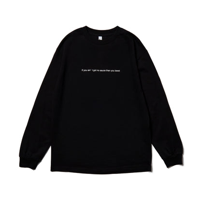 Slon "Sauce" L/S Tee - Black