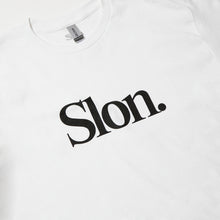 Load image into Gallery viewer, SLON Tech Logo L/S Tee &quot;White/Black”
