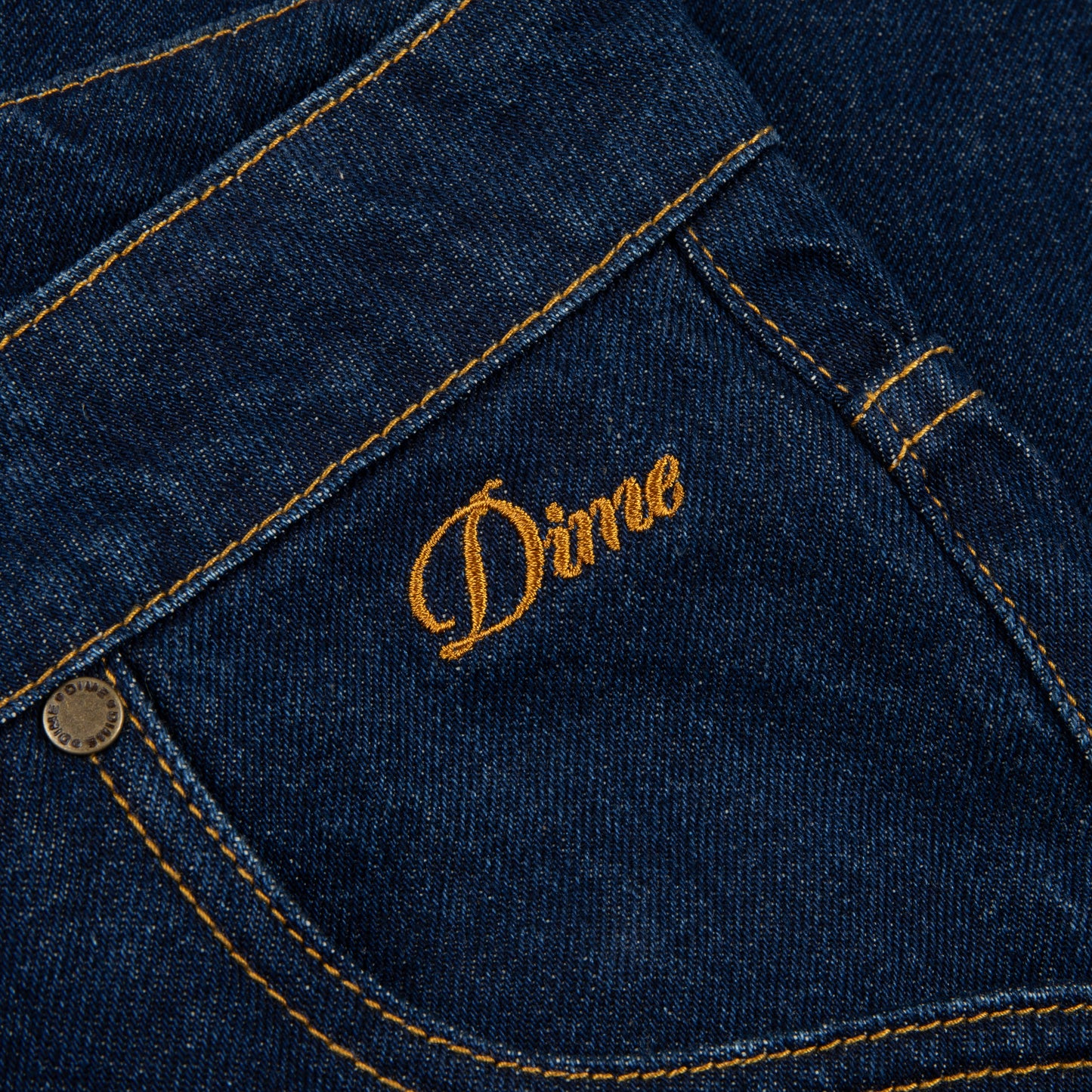 Dime Classic Relaxed Denim Pants - Indigo