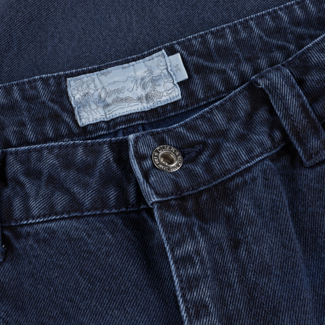 Dime Relaxed Denim Pants - Sandblasted True Blue