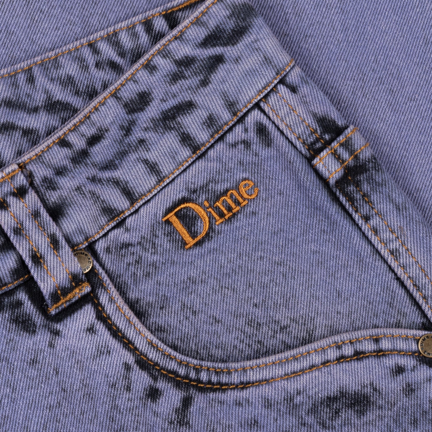 Dime CLASSIC RELAXED DENIM PANTS "Stone Purple"