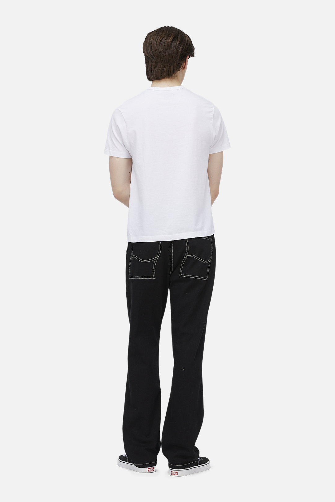 Dime Straight Denim Pants - Black