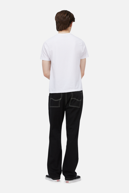 Dime Straight Denim Pants - Black