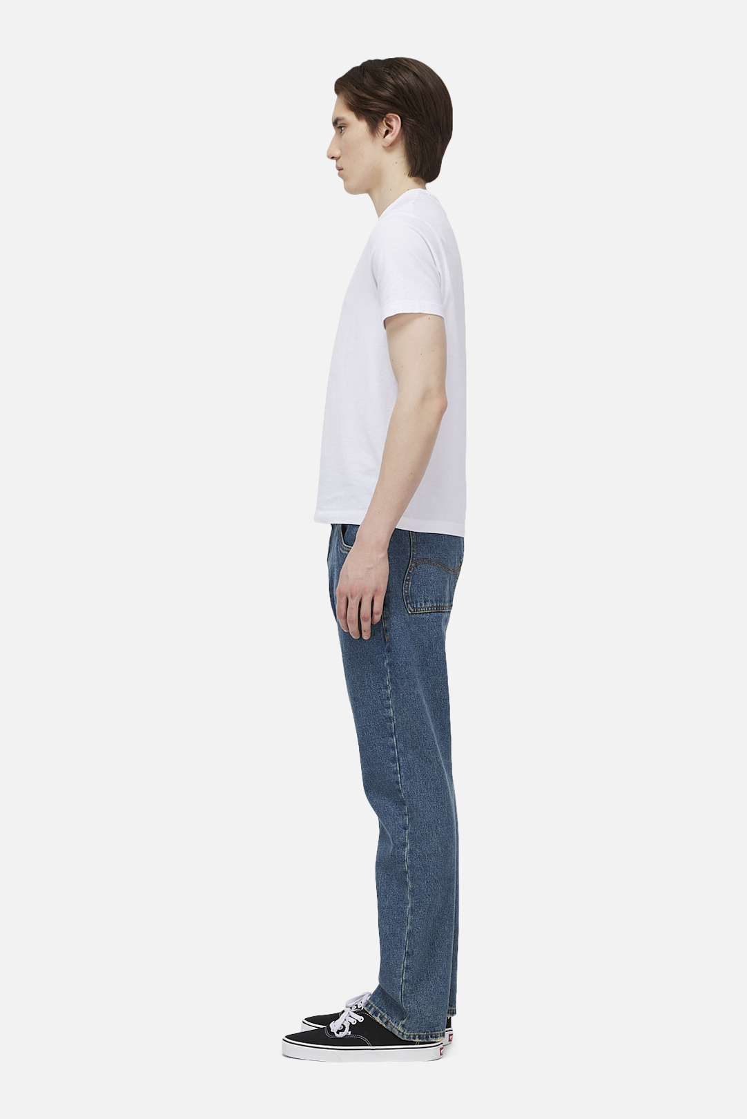 Dime Straight Denim Pants - Stone Washed