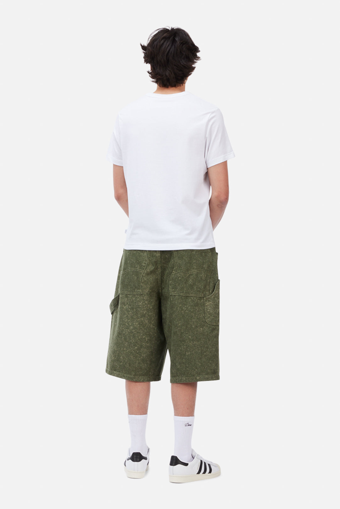 Dime Classic Denim Shorts - Electric Green