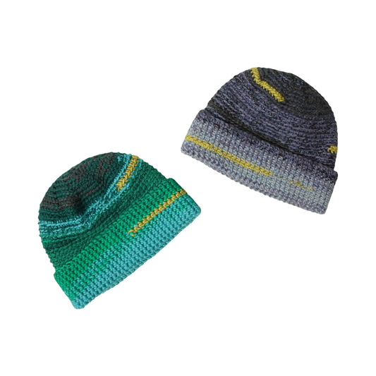 Hand Knitted Beanie by OLIVIA IRJA for Slon - Uptown