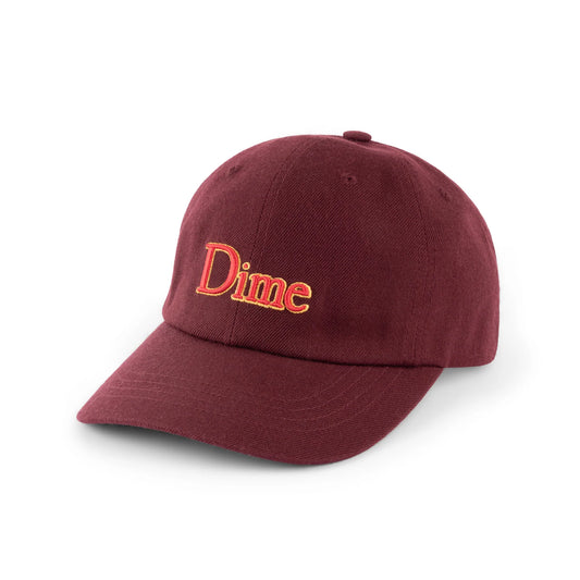 Dime Classic Low Pro Cap - Burgundy