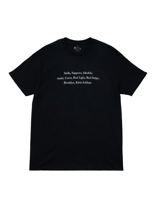Slon "Beer of Choice" S/S Tee - Black