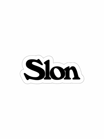 Slon Classic Logo Die cut Sticker