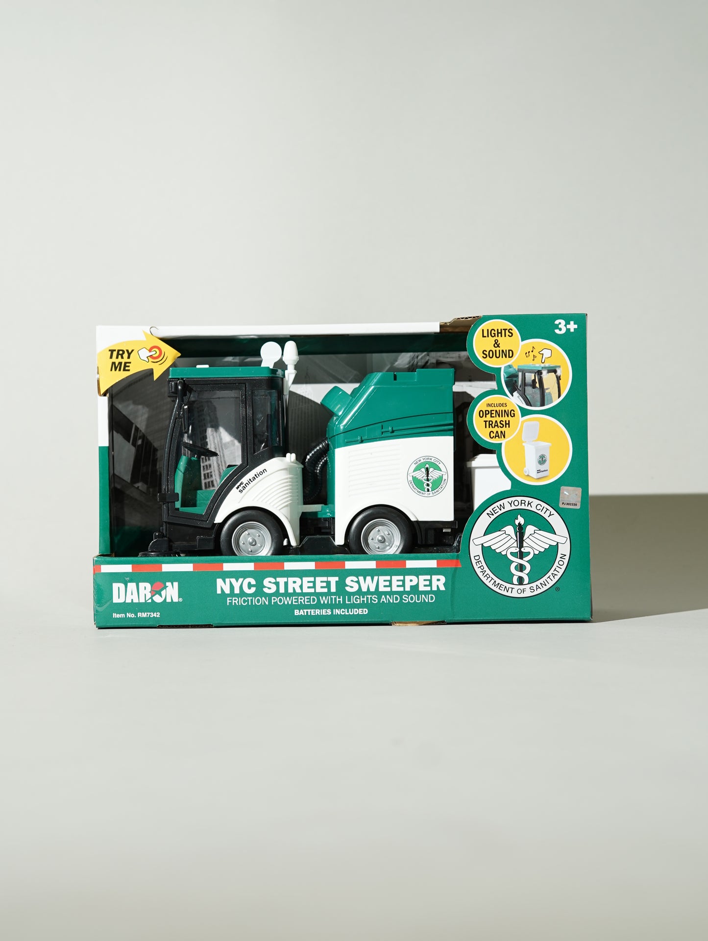 1:16 DSNY Street Sweeper with Lights & Sounds