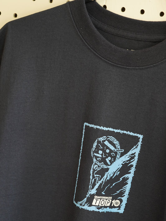 Quarter Snacks Boulder Tee - Navy