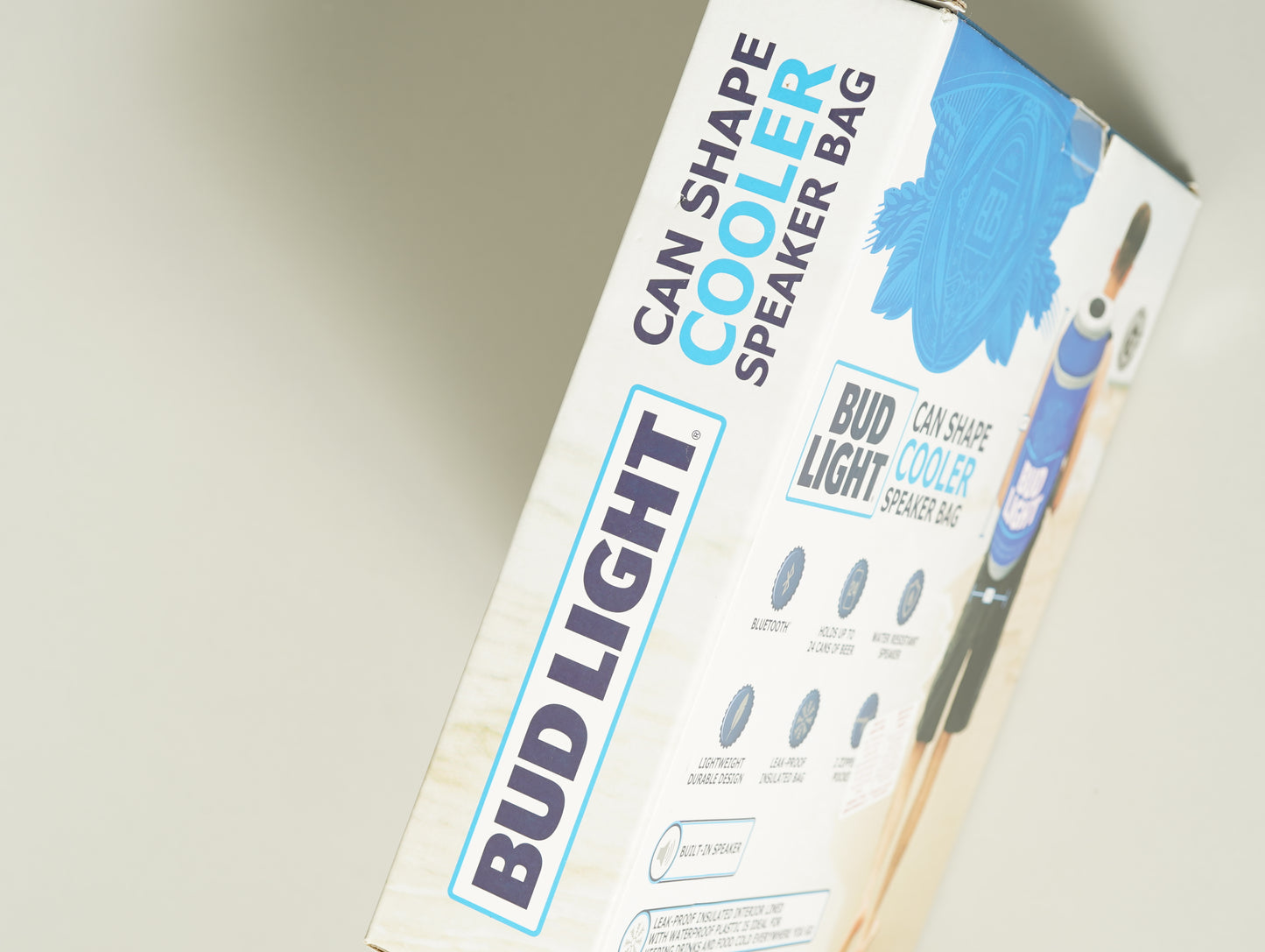 BUD LIGHT Can Shape Cooler Speaker Bag