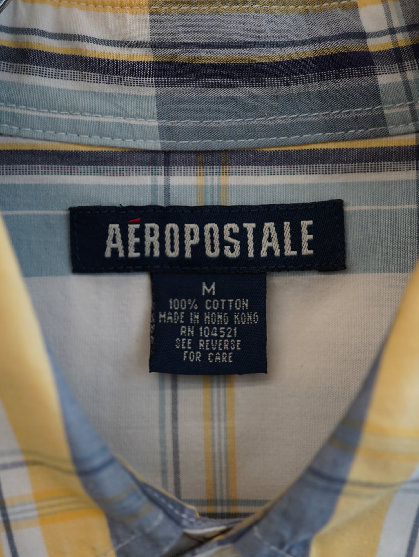 Aeropostable Plaid S/S Shirt