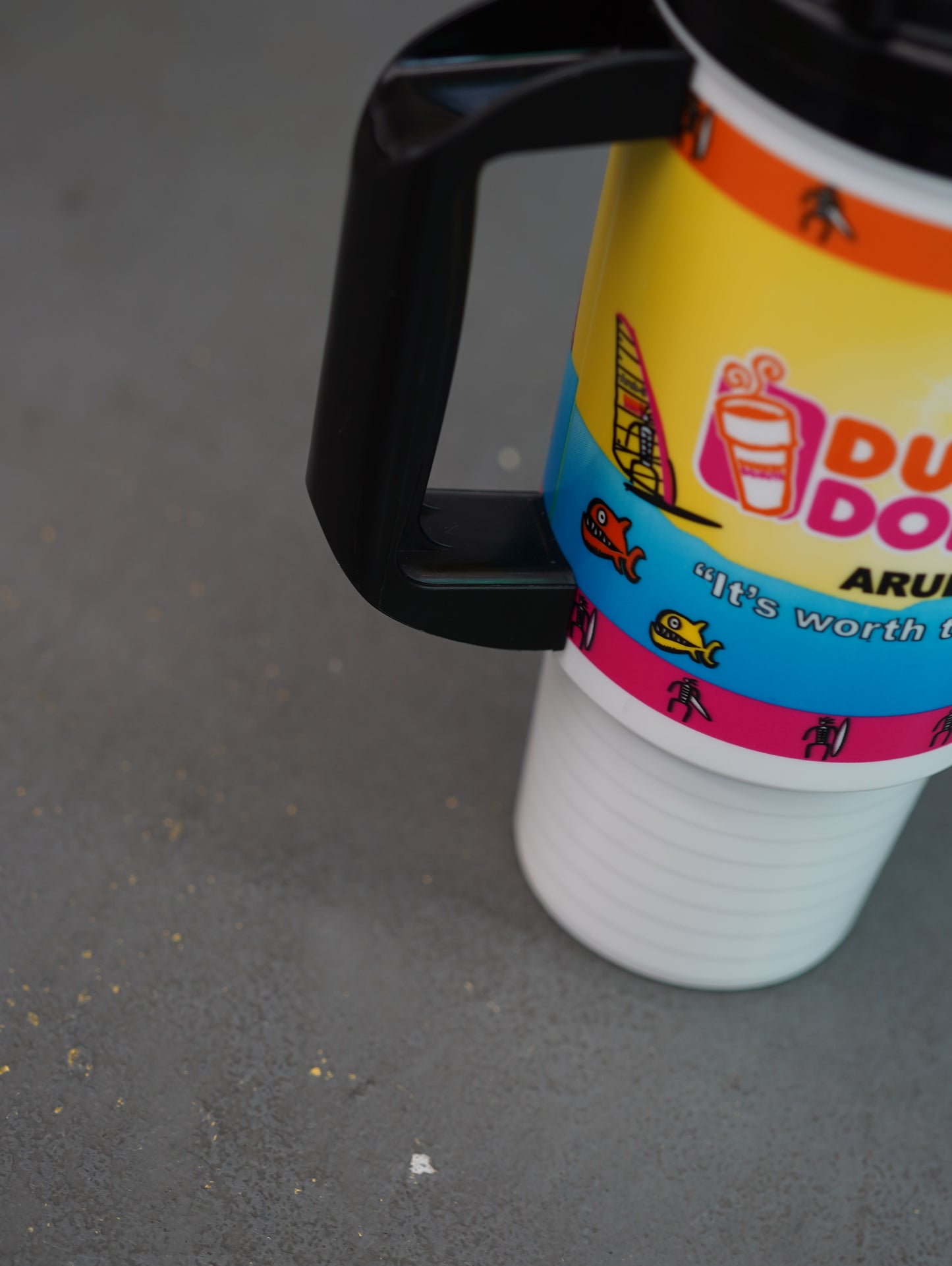 DUNKIN' DONUTS ARUBA Souvenir Tumbler