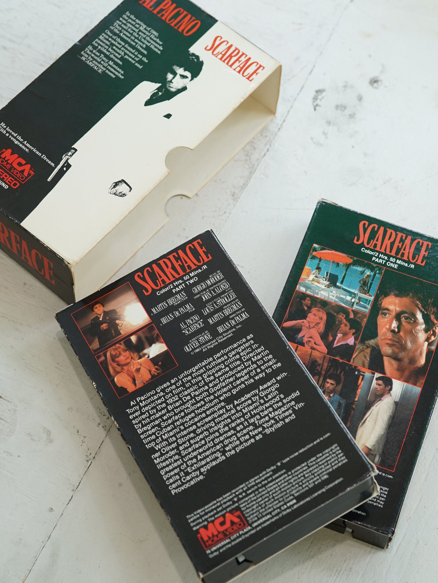 Scarface VHS